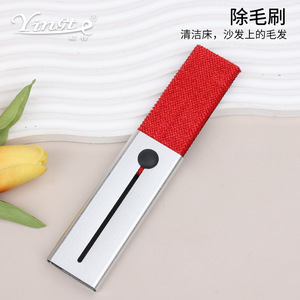 Cepillo quitapelusas portátil retráctil para ropa, sombreros, abrigos, limpieza, eliminación de polvo, cuerpo de metal y plástico - Product Image 5