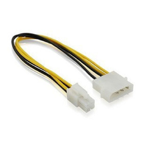 สายไฟ P3 ถึง P4 ขั้วต่อ 4 พินสำหรับอะแดปเตอร์จ่ายไฟ CPU ใช้ภายในพีซี - Product Image 1
