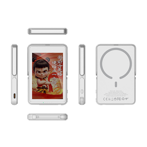 พาวเวอร์แบงค์ชาร์จเร็ว 22.5W พร้อมระบบชาร์จไร้สาย 15W, สาย Type-C ในตัว, หน้าจอ E-Ink และขาตั้งโทรศัพท์ทำจากโลหะผสมสังกะสี - Product Image 3