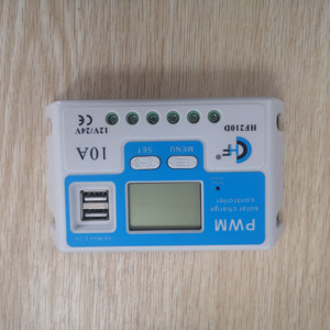 Bộ điều khiển sạc năng lượng mặt trời <span class=keywords><strong>PWM</strong></span> tự động 12V 24V <span class=keywords><strong>20A</strong></span> 10A, bảng mạch điều khiển pin năng lượng mặt trời đơn thông minh - Product Image 2