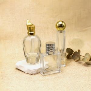 Flacons cosmétiques plats en verre de 30 ml, 50 ml, 100 ml avec bouchons pulvérisateurs à pompe, réutilisables pour parfum – Vente en gros - Product Image 2