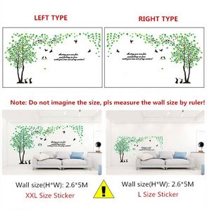 Autocollants muraux 3D en acrylique, décoration créative pour la maison, autocollants muraux pour le salon, autocollants muraux en forme d'arbre pour les amoureux - Product Image 6
