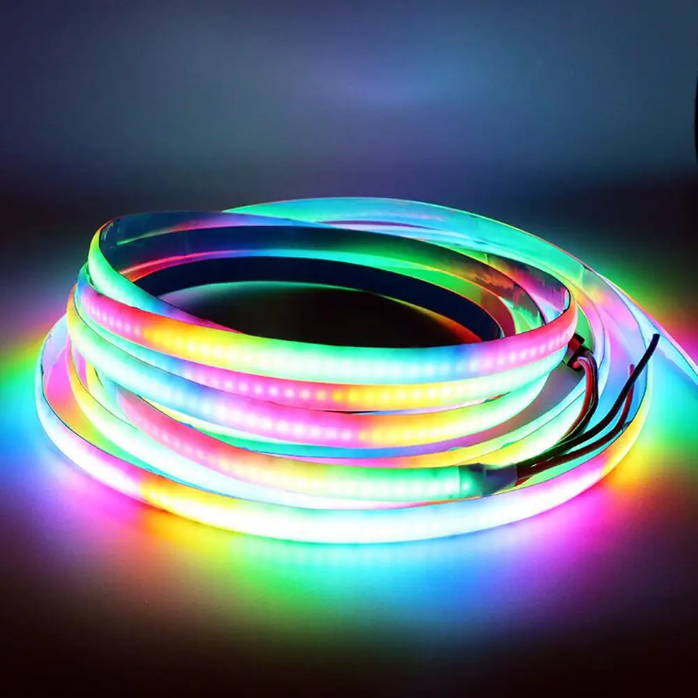 Fabriek Nieuw Product WS2811 WS2812 Rgb 12V Waterdicht Dunne Kleine Cob Led Strip