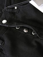 Jeans de haute qualité pour hommes, coupe évasée, brodés, style streetwear, Lostshdws, pantalon en denim pour hommes