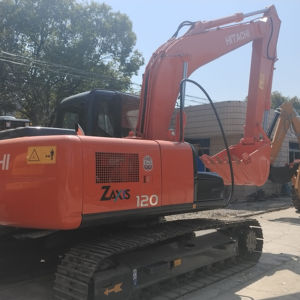 Excavadora de orugas Hitachi ZX120 usada en stock para la venta, los componentes principales incluyen engranaje de motor - Product Image 1
