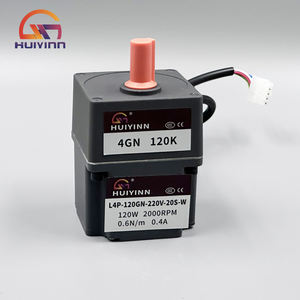 삼상 220v/50Hz 영구 자석 비동기 모터 AC 모터 L4D-120W-220V-20S 120w AC 감속 모터 - Product Image 1