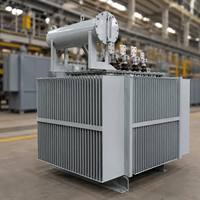 Transformador de Distribución Sumergido en Aceite con Cambiador de Tomas Fuera de Circuito, Certificado ANSI C57, UL e ISO, Personalizado, 33kV 2500kVA