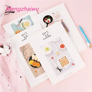 Office supplies cheap stationery from china cartoon design personalized printed cute notepads for girls paper notebooks