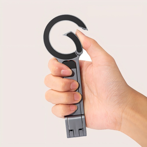 Mini trépied magnétique flexible en aluminium double face pour smartphones de 12 à 16 pouces, support de poche pour utilisation sur bureau - Product Image 5