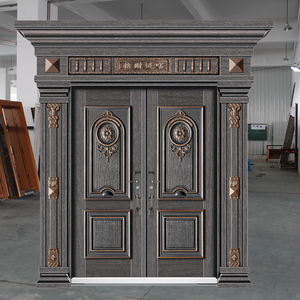 Porte in acciaio a doppia foglia più vendute di TECHTOP-motivi rinascimentali e offerte di acquisto alla rinfusa - Product Image 4