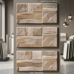 Venta caliente Premium 300x600mm Azulejos de pared de esmalte de cerámica 30x60cm para azulejos de porcelana de elevación Interior Exterior a precio barato - Product Image 6