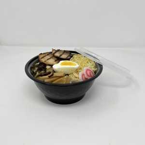 Tiya vente en gros élimination en plastique 50oz Togo bol de nouilles stockage des aliments PP en plastique conteneur alimentaire bol de nouilles avec insert - Product Image 6