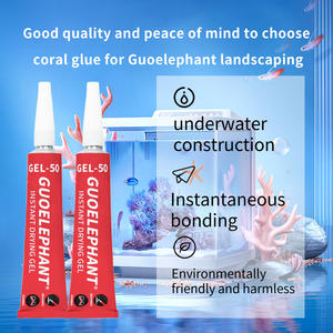 ZY187 Guoelephant GEL-50 Résine époxy corail Adhésif instantané Sécurité pour aquarium 20G Spécial mobilier et construction Durcissement rapide - Product Image 3