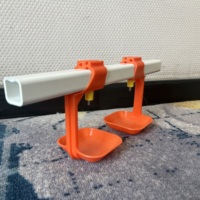 Nouvelle Offre Spéciale : Équipement Avicole Complet pour l'Élevage Domestique – Ligne d'Abreuvement Automatique à Pipettes PP et Mangeoire pour Poussins