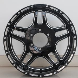 Jy 4*4 Tiefbett-Mehrspeichen-Design Auto-Aluminiumfelgen 17 18 20 Zoll Offroad-LKW-Leichtmetallräder - Product Image 3