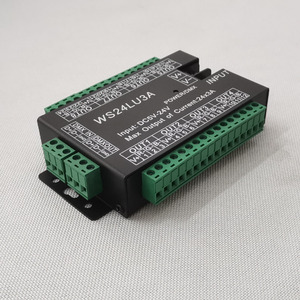 JIUAN WS24LU3A DC5-24V 1728W Charge Maximale 3A Décodeur DMX512 24 Canaux 8 Groupes Contrôleur LED RGB Anode Commune Construction Métallique - Product Image 3