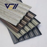 Panneau de mur intérieur extérieur Vell Spc pour la décoration intérieure Feuille de revêtement en marbre PVC Panneau Ps