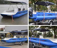 Bateau à grande vitesse pour 10 passagers à vendre, bateau Thundercat, super yacht, maison flottante de luxe, pont inférieur à vendre