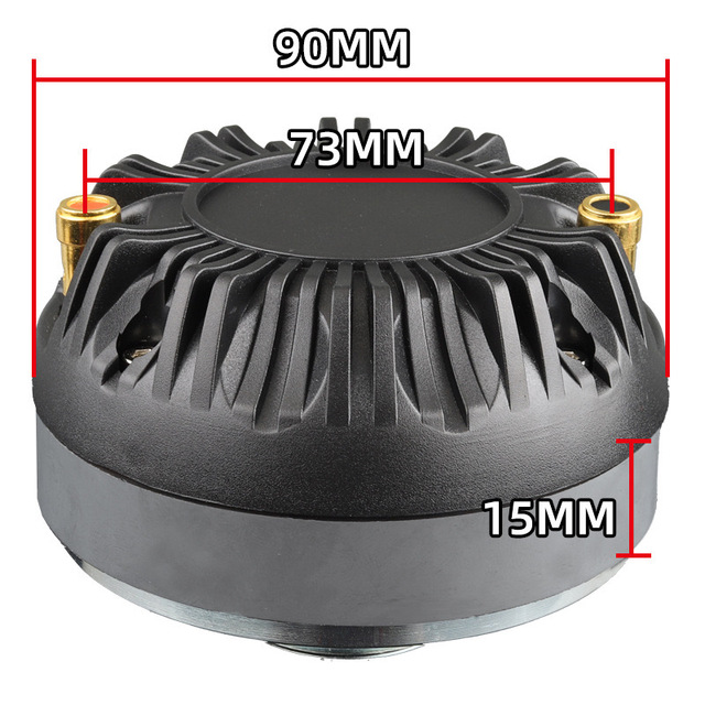 34 Core Horn Tweeter Speaker 8 Ohm 80W Titanium Film Tweeter Driver Stage Treble Speaker Drive Head