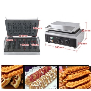 <span class=keywords><strong>Venta</strong></span> caliente comercial eléctrico crujiente maíz Hot Dog Waffle Maker antiadherente francés Muffin salchicha máquina - Product Image 4