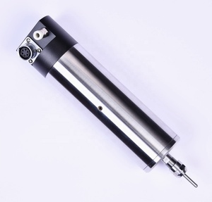 Motor de Husillo Refrigerado por Aire ER8 de 250W, 6K-60K RPM, Motor de Husillo sin Escobillas con Diámetro de 33mm para Grabado/Fresado - Product Image 4