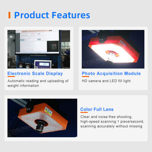 Statisches Dimensionsgewichtsscansystem (DWS) Neuer Gummi-Multisortierer mit Anschlüssen Hochpräzise Zuverlässige Messungen Förderband - Product Image 6