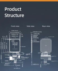 ORIC 1,78 Zoll 368x448 AMOLED-Bildschirm mit IiC-Touch MIPI + IIC-Kommunikation 500cd/<span class=keywords><strong>m</strong></span>² Helligkeit - Product Image 5
