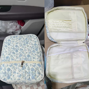 Bolsa Organizadora Multi-bolsos, Estojo para Transporte de Bíblia em Estilo Casual com Estampa Floral - Product Image 5