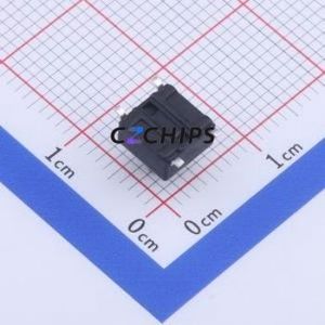 GT-TC089B-H065-L1 Tactile Switch SMD-4P,6x6mm Switch Single Pole Single Throw Round Button 2.5N Vertical Mount - Product Image 2