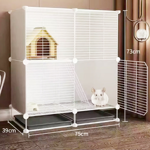 Fabrika tarafından ekonomik fiyatlı dayanıklı kapalı evcil hayvan kafesi özelleştirilebilir - Product Image 1