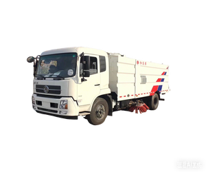 Camion de nettoyage urbain DongFeng personnalisé 4x2 à 6 roues, 5 m³, 7 m³, 10 m³, balayeuse à <span class=keywords><strong>balai</strong></span> mécanique - Product Image 1