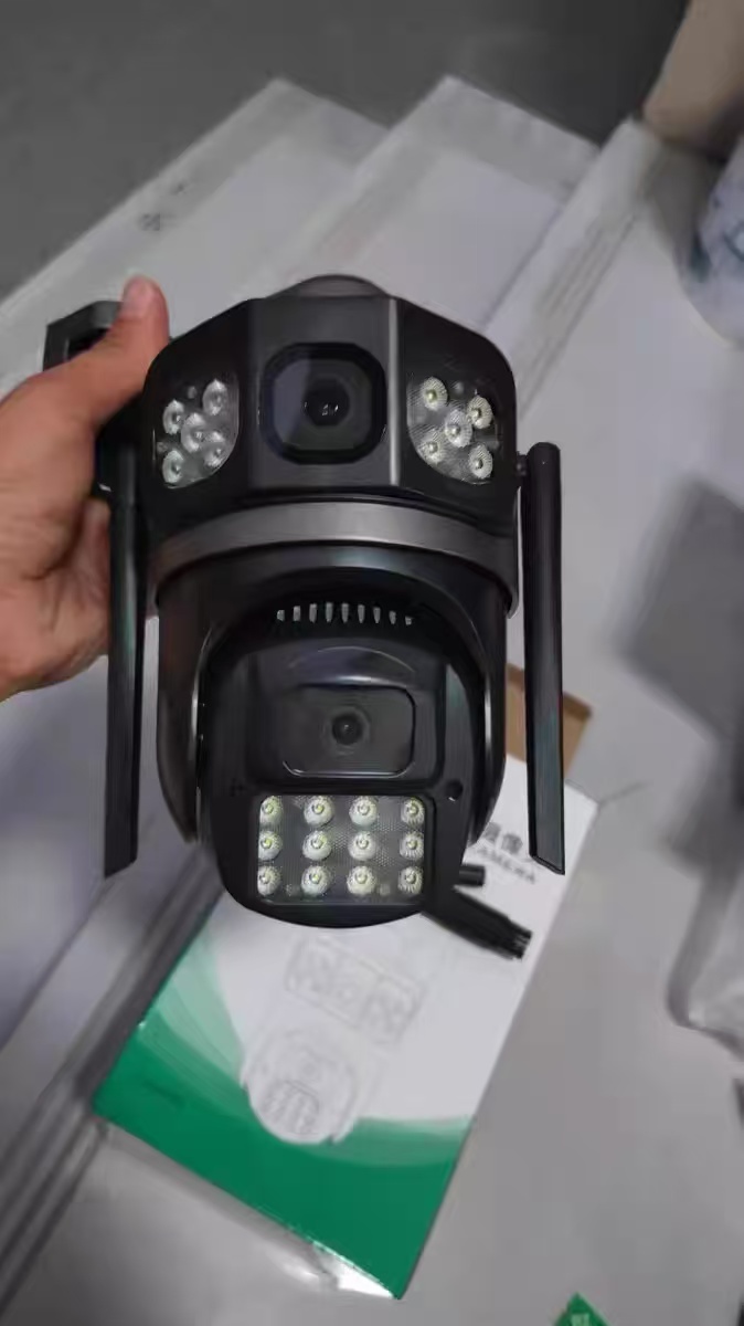 3MK 360° Outdoor Dual Camera WiFi Security Camera, HD Weatherproof CCTV with Panoramic Monitoring for Off-Grid Areas, Night Vision & Motion Detection - View 2