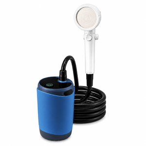 Outdoor-Duschkopf: Magisches Badeutensil für Camping, Baustellen, Wohnheime und Zuhause – Einfache elektrische mobile Blumendusche - Product Image 1