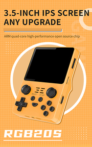 POWKIDDY Nuova Console di Gioco Portatile RGB20S Sistema Open Source Retro Schermo IPS 3,5 Pollici <span class=keywords><strong>4</strong></span>:3 Lettore di Giochi Portatile Regalo per Bambini - Product Image 2