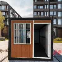 Maison conteneur pliable de qualité supérieure, moderne, imperméable, anti-corrosion, durable, avec structure en acier galvanisé, pour bureau ou bâtiment