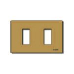 Plaque en aluminium avec fixation en bronze, 12,3 pouces de long, 7,5 pouces de large, 0,6 pouce d'épaisseur, cache-interrupteur mural - Product Image 1