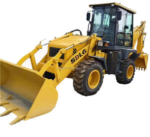 SDLG Original 680 4x4 tracteur chargeur Caterpillar moteur Kubota hydraulique Moog pompe-heures de travail inférieures chargeurs utilisés fabriqués en Chine - Product Image 1