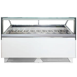 <span class=keywords><strong>Vetrina</strong></span> per Gelato e Ghiaccioli con 18 Vaschette, Design Italiano - Product Image 3