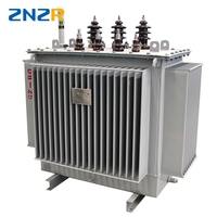 Transformateur immergé dans l'huile 30KVA 50KVA 100KVA 200KVA 250KVA, entrée 10KV, sortie 400V, triphasé 50/60Hz, transformateurs MV/HV 220V/380V