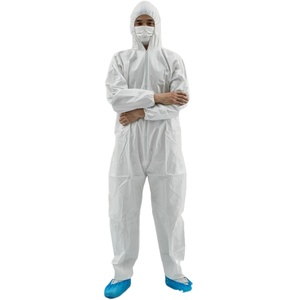 Traje de Protección Junlong Tipo 5/6 EN14126 para Cuarto Limpio, Impermeable, Antiestático y Anticorte - Product Image 2