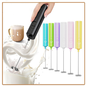 Vente en gros Mélangeur à café électrique à main HE Mousseur à lait Batteur à oeufs à main Batteur à lait Agitateur électrique Gadget de cuisine - Product Image 2