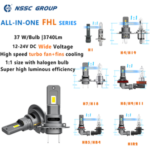 Lampadina LED per Fari Auto 80W 12V 32V Plug and Play Senza Errori, Formato Mini H7, Accessori Auto per Toyota Polo Renault <span class=keywords><strong>Clio</strong></span> 4 - Product Image 3