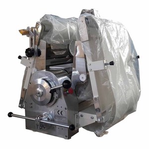 Pizza Base <b>Dough</b> Sheeter <b>Roller</b> Electric Pastry Press <b>Machine</b> Tabletop Reversible Belt <b>Dough</b> <b>Roller</b> Bakery <b>Machine</b> - Product Image 3