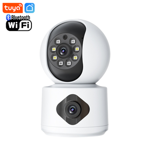 Cámara de Seguridad Inteligente Tuya para Interiores, 6MP, Doble Lente, PTZ, Inalámbrica, con Audio Bidireccional, Wifi, para Bebés - Product Image 1