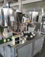 Machine de remplissage rotative automatique à spirale à deux couleurs TENZ pour produits cosmétiques