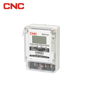 Medidor de Energía <span class=keywords><strong>Prepago</strong></span> Electrónico Monofásico de Dos Cables con Pantalla LCD, Medidor Analógico de Vatios-hora, Clase 1, de Fábrica CNC - Product Image 3