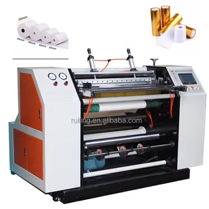 RTFQ automática talhadeira de papel térmico com Auto Core Threading e Rewind Machine para papel em branco - Product Image 1