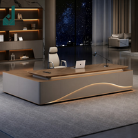Bureau de direction moderne et luxueux de qualité supérieure - Écologique - Garantie de 5 ans - Dimensions personnalisées - Marquage disponible - Directement de l'usine