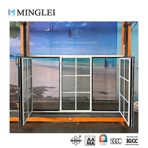 Fenêtre <span class=keywords><strong>à</strong></span> battant et <span class=keywords><strong>à</strong></span> bascule en aluminium <span class=keywords><strong>à</strong></span> triple vitrage <span class=keywords><strong>à</strong></span> rupture de pont thermique, <span class=keywords><strong>à</strong></span> cadre fin et au design moderne, pour maison et villa - Product Image 2