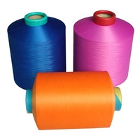 Fil élastique en polyester staple ACY recouvert d'air, SCY recouvert mécaniquement, Spandex, matière première textile